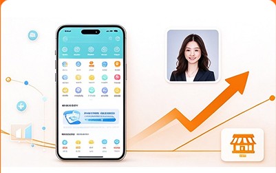 手机应用与拓客增长示意图